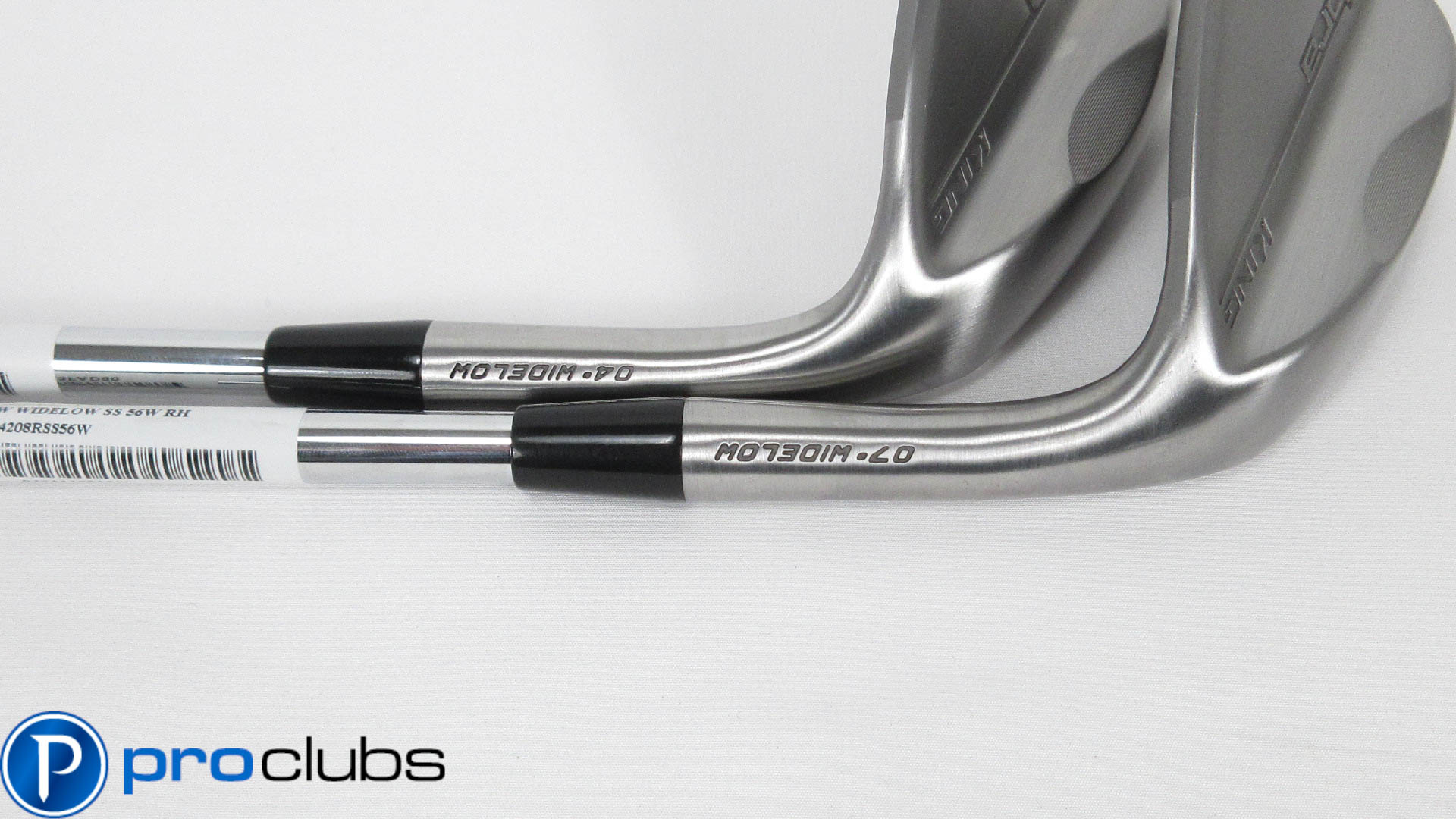 NEW 2pc COBRA KING RAW Limited Edition (WIDELOW) 56*, 60